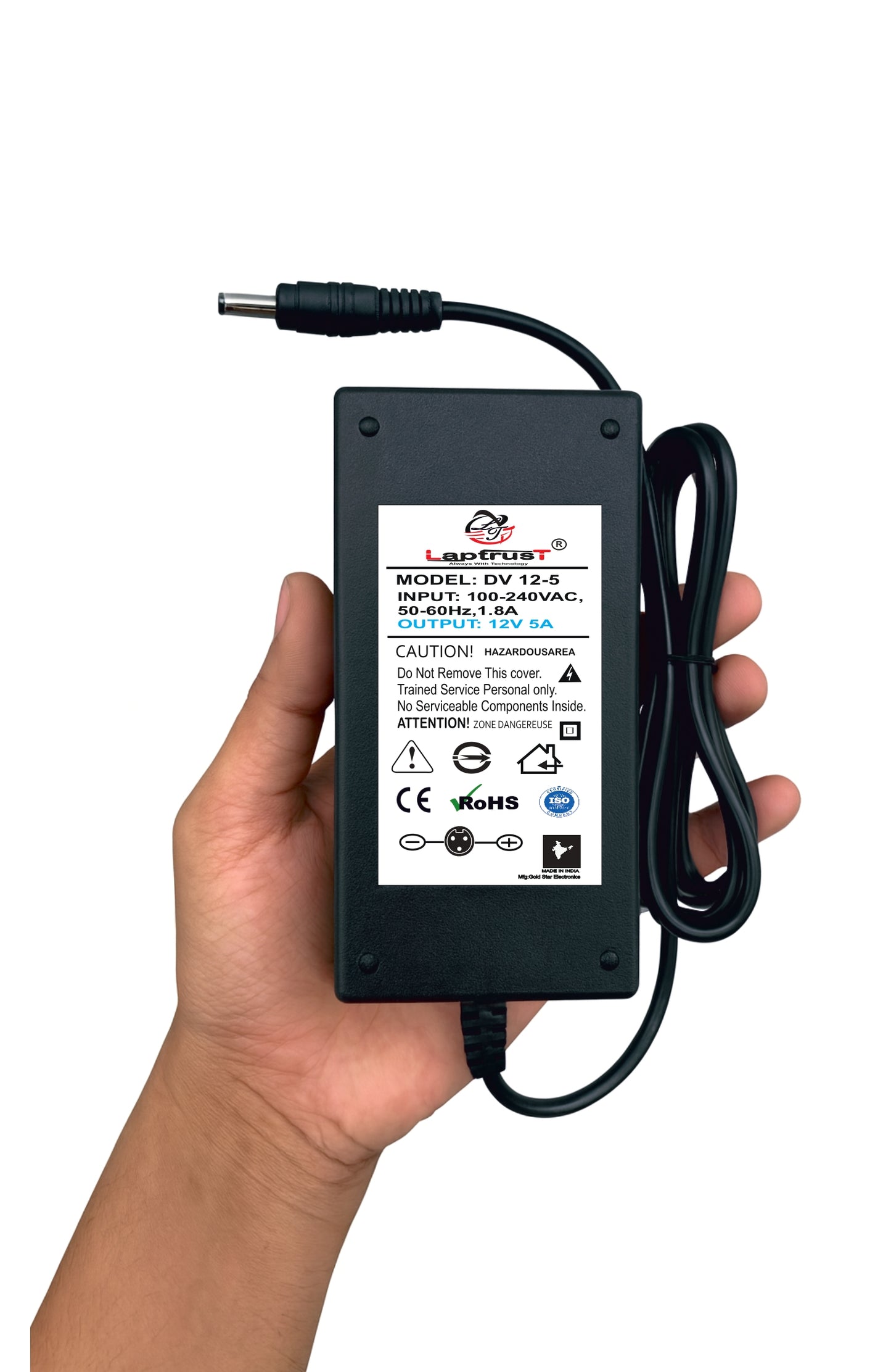 12V 5A Power Adapter – Reliable, Safe & Energy Efficient