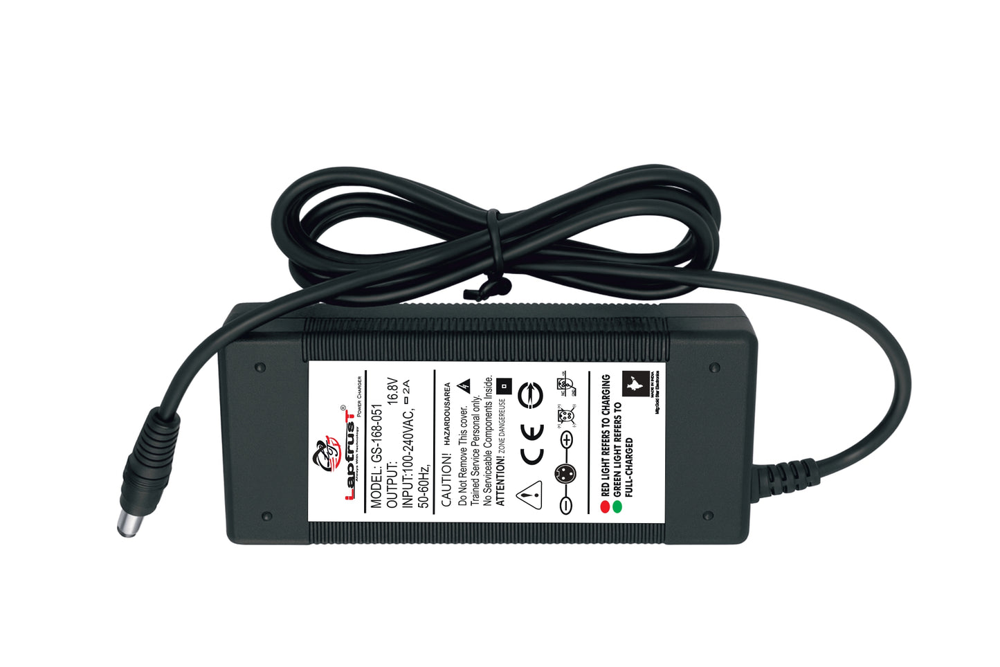 16.8V 2A Lithium-Ion Charger | Made in India | Fast, Safe & Reliable