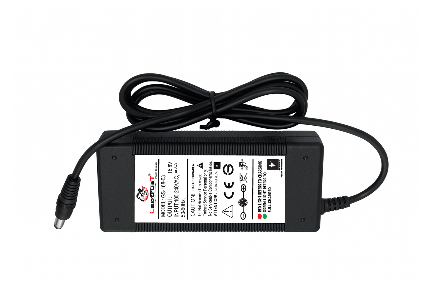 16.8V 3A Lithium-Ion Battery Charger Made In India |Laptrust | Smart CC/CV Fast Charging