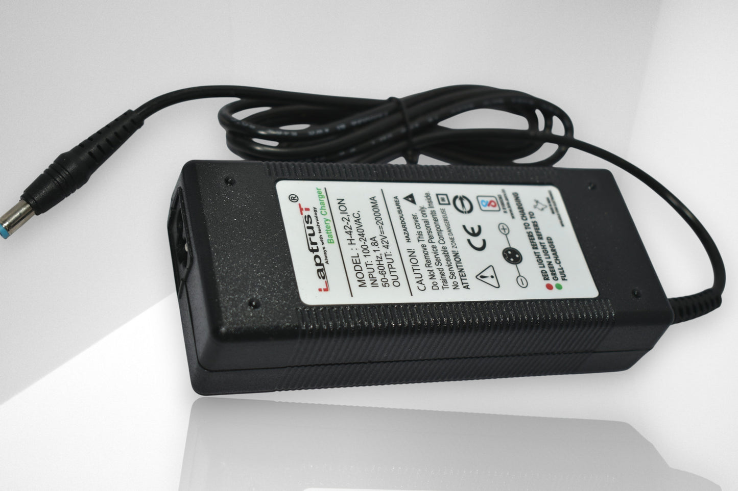 LAPTRUST 42V 2A E-Cycle charger for battery charger
