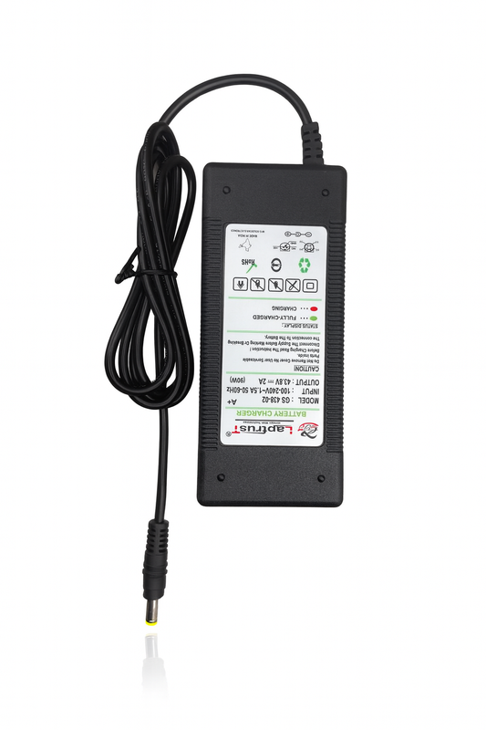 43.8V 2A Lithium-Ion E-Cycle Battery Charger | LAPTRUST Smart Charger for Electric Bicycle – Goldstar Electronics